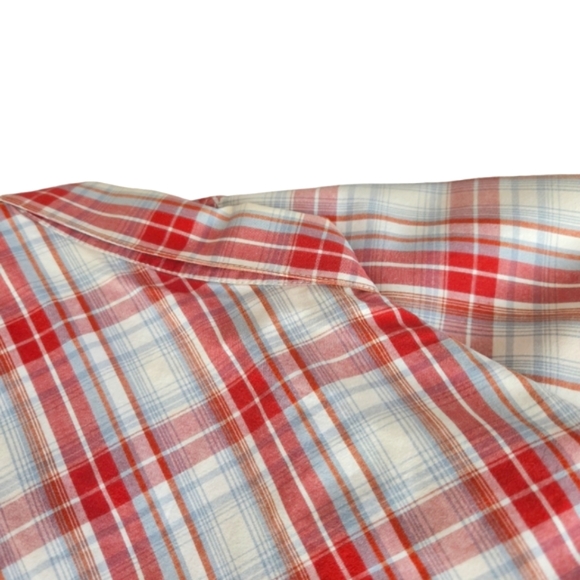 Aeropostale Plaid Snap Button Up Shirt - Picture 5 of 14